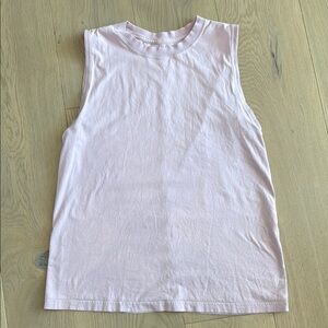 Sleeveless Light Pink Top